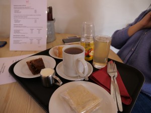 The Earl Grey tea and Scottish shortbread I had while at Middle Farm