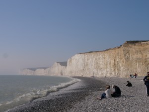 View of the Seven Sisters from Birling Gap