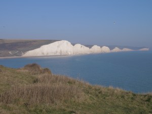 View of the Seven Sisters from Seaford Head