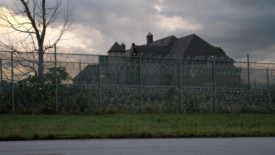 View of Cresson Sanatorium and Prison in Lilly, PA