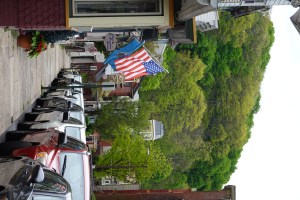 on a side street, off the main town street, in Jim Thorpe, PA